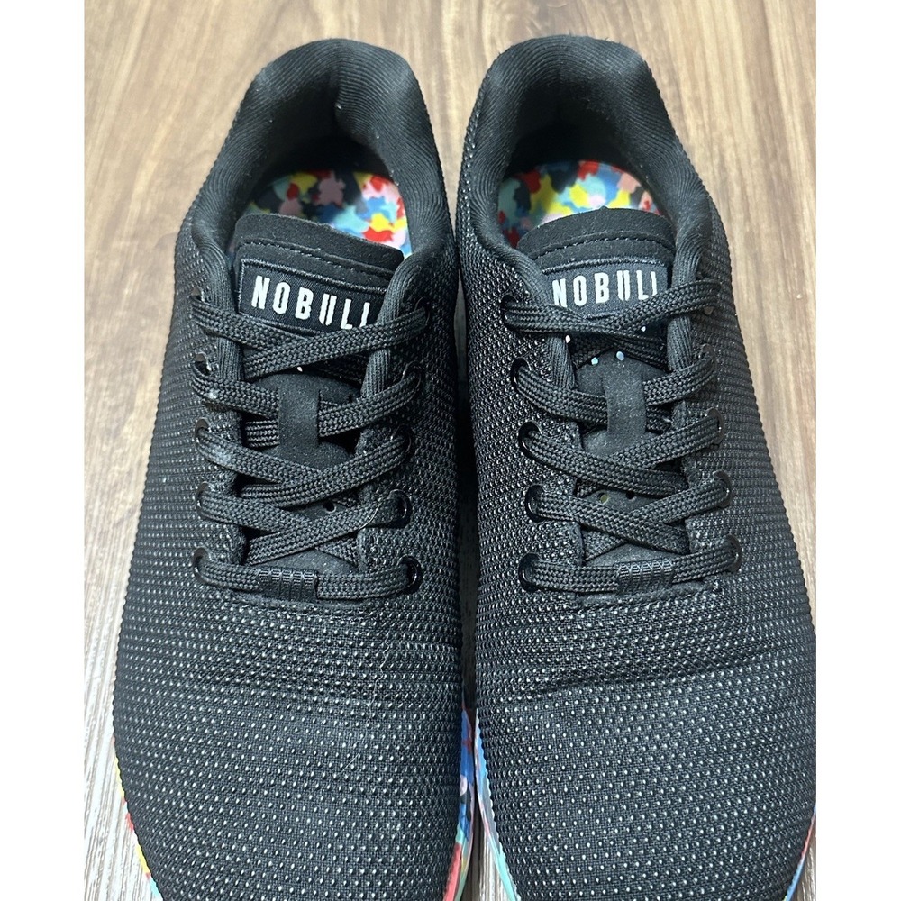NOBULL Superfabric Black Wild Crosstraining Shoe Women's Sz 9.5 Men's Sz 8 - Picture 6 of 10